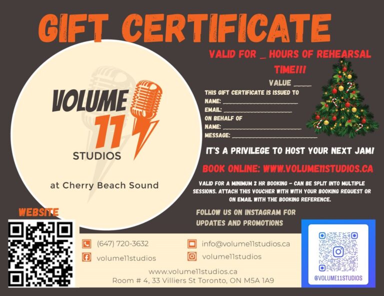 Volume 11 Gift Card